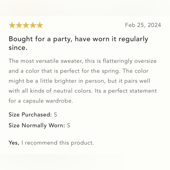 NWT Size S P2P 26inchThe NeedIt Oversized Mock Neck Sweater - Picture 12 of 16